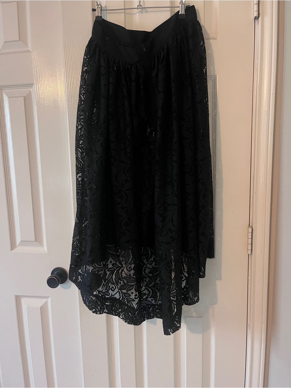 Pinup Couture High-low Lace Skirt - Picture 3 of 5